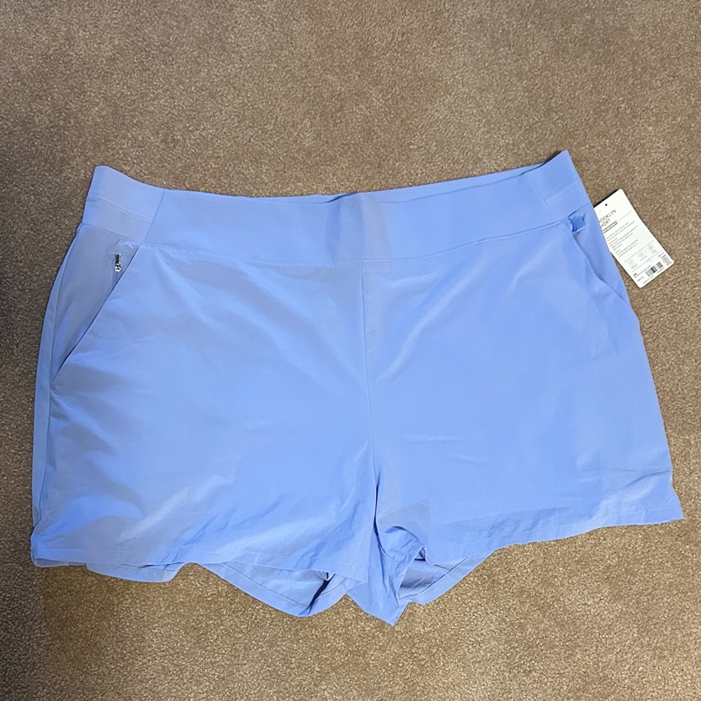 Womens athleta shorts periwinkle
